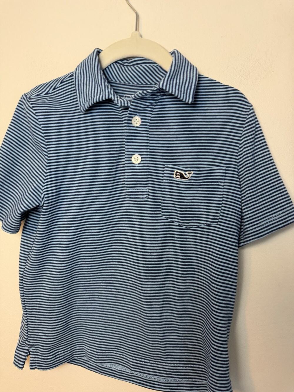 Vineyard Vines Boys Short Sleeve Striped Polo 3T